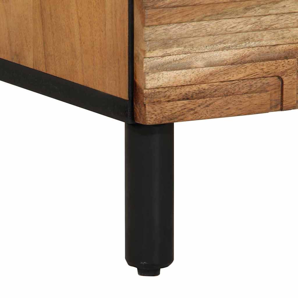 Sideboard 2 pcs Brown 60 x 33 x 75 cm Solid Acacia wood